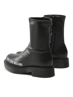 LOVE MOSCHINO Γυναίκες Biker Μποτάκια Μποτάκια JA24354G1FIEZ000 Μαύρο Μαύρο -LOVE MOSCHINO Κατάστημα unnamed file 2969