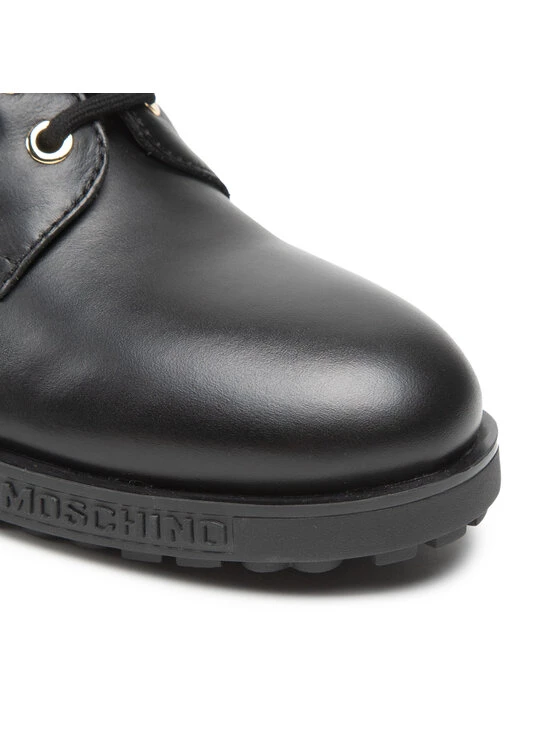 LOVE MOSCHINO Γυναίκες Biker Μποτάκια Μποτάκια JA24244G1FIZE00A Μαύρο Μαύρο 6 LOVE MOSCHINO Γυναίκες Biker Μποτάκια Μποτάκια JA24244G1FIZE00A Μαύρο Μαύρο - Image 6