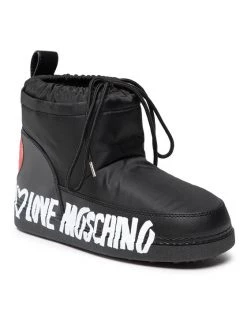 LOVE MOSCHINO Γυναίκες Μπότες Χιονιού JA24202G1FISJ000 Μαύρο Μαύρο