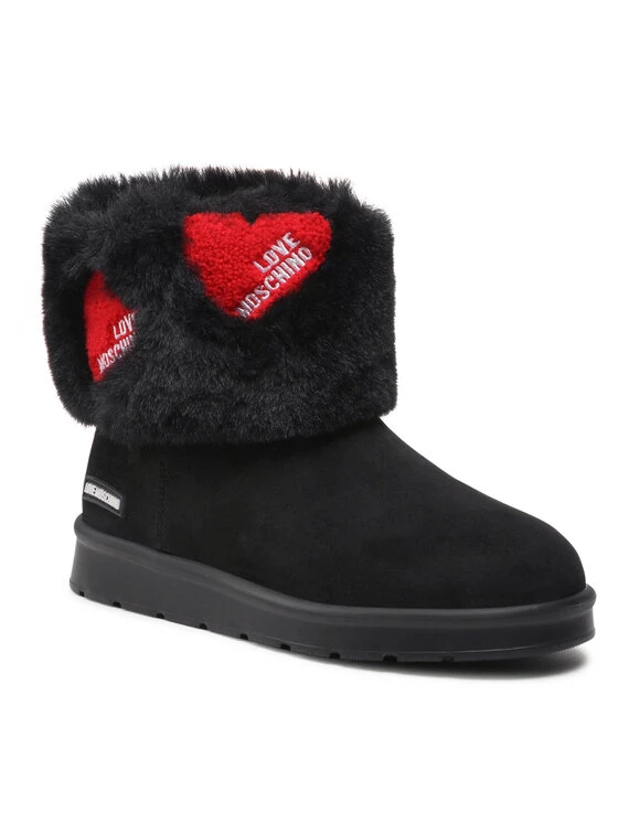 LOVE MOSCHINO Γυναίκες Biker Μποτάκια Μποτάκια JA24173H1FJZE000 Μαύρο Μαύρο 1 LOVE MOSCHINO Γυναίκες Biker Μποτάκια Μποτάκια JA24173H1FJZE000 Μαύρο Μαύρο