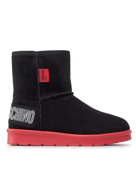 LOVE MOSCHINO Γυναίκες Biker Μποτάκια Παπούτσια JA24123H1FJZB00A Μαύρο Μαύρο 2 LOVE MOSCHINO Γυναίκες Biker Μποτάκια Παπούτσια JA24123H1FJZB00A Μαύρο Μαύρο - Image 2