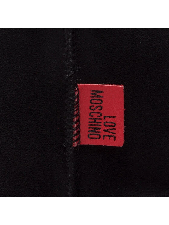 LOVE MOSCHINO Γυναίκες Biker Μποτάκια Παπούτσια JA24123H1FJZB00A Μαύρο Μαύρο 6 LOVE MOSCHINO Γυναίκες Biker Μποτάκια Παπούτσια JA24123H1FJZB00A Μαύρο Μαύρο - Image 6