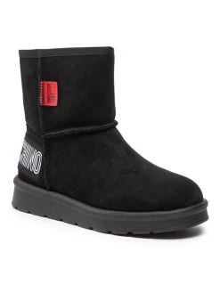 LOVE MOSCHINO Γυναίκες Biker Μποτάκια Παπούτσια JA24123H1FJZB000 Μαύρο Μαύρο