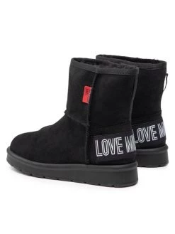 LOVE MOSCHINO Γυναίκες Biker Μποτάκια Παπούτσια JA24123H1FJZB000 Μαύρο Μαύρο -LOVE MOSCHINO Κατάστημα unnamed file 3022