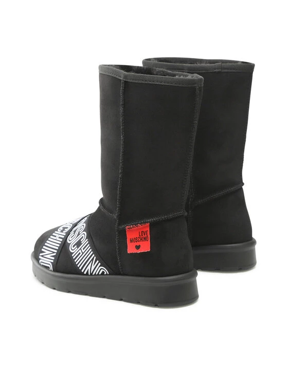 LOVE MOSCHINO Γυναίκες Μπότες Χιονιού JA24113H1FJZA00B Μαύρο Μαύρο 3 LOVE MOSCHINO Γυναίκες Μπότες Χιονιού JA24113H1FJZA00B Μαύρο Μαύρο - Image 3