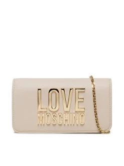LOVE MOSCHINO Γυναίκες Τσάντες Βραδινές Τσάντα JC5610PP1FLJ010A Μπεζ Μπεζ