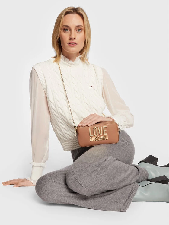 LOVE MOSCHINO Γυναίκες Τσάντες Βραδινές Τσάντα JC5609PP1FLJ020A Καφέ Καφέ 5 LOVE MOSCHINO Γυναίκες Τσάντες Βραδινές Τσάντα JC5609PP1FLJ020A Καφέ Καφέ - Image 5