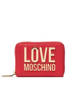 LOVE MOSCHINO Γυναίκες Πορτοφόλια Μεγάλο Πορτοφόλι Γυναικείο JC5613PP1FLJ050A Κόκκινο Κόκκινο
