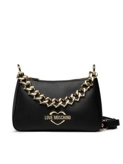 LOVE MOSCHINO Γυναίκες Τσάντες Χιαστί Τσάντα JC4198PP1FLK0000 Μαύρο Μαύρο