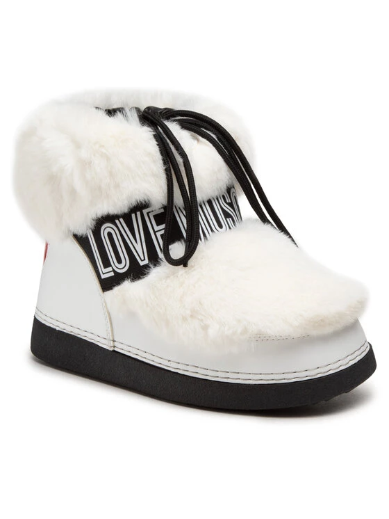LOVE MOSCHINO Γυναίκες Μπότες Χιονιού JA24432G0FIT210A Λευκό Λευκό 1 LOVE MOSCHINO Γυναίκες Μπότες Χιονιού JA24432G0FIT210A Λευκό Λευκό