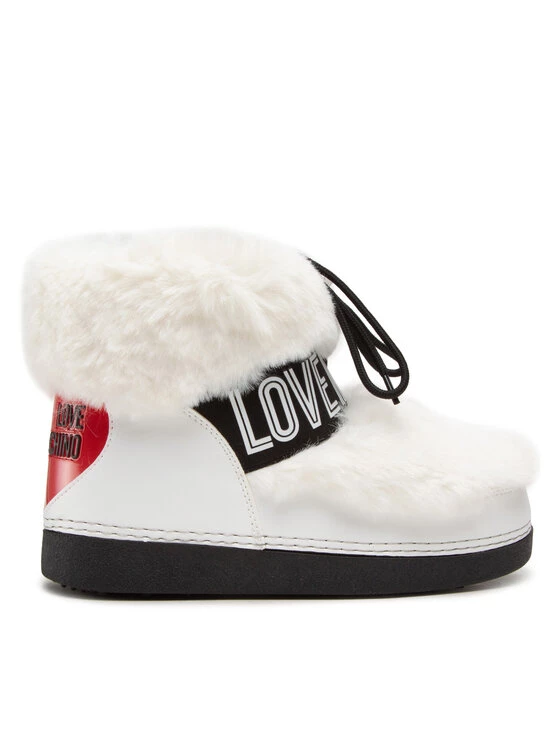 LOVE MOSCHINO Γυναίκες Μπότες Χιονιού JA24432G0FIT210A Λευκό Λευκό 2 LOVE MOSCHINO Γυναίκες Μπότες Χιονιού JA24432G0FIT210A Λευκό Λευκό - Image 2