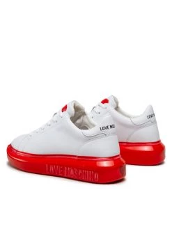 LOVE MOSCHINO Γυναίκες Κοντά Αθλητικά Αθλητικά JA15174G0FIAY10B Λευκό Λευκό -LOVE MOSCHINO Κατάστημα unnamed file 3210