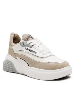 LOVE MOSCHINO Κατάστημα 32 LOVE MOSCHINO Γυναίκες Κοντά Αθλητικά Αθλητικά JA15845G0FJH510A Μπεζ Μπεζ