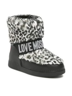 LOVE MOSCHINO Γυναίκες Μπότες Χιονιού JA24422G0FIT3120 Μαύρο Μαύρο