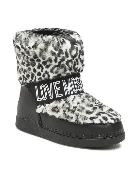 LOVE MOSCHINO Γυναίκες Μπότες Χιονιού JA24422G0FIT3120 Μαύρο Μαύρο 1 LOVE MOSCHINO Γυναίκες Μπότες Χιονιού JA24422G0FIT3120 Μαύρο Μαύρο