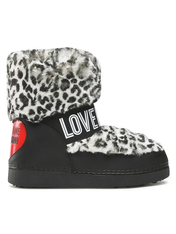 LOVE MOSCHINO Γυναίκες Μπότες Χιονιού JA24422G0FIT3120 Μαύρο Μαύρο 2 LOVE MOSCHINO Γυναίκες Μπότες Χιονιού JA24422G0FIT3120 Μαύρο Μαύρο - Image 2