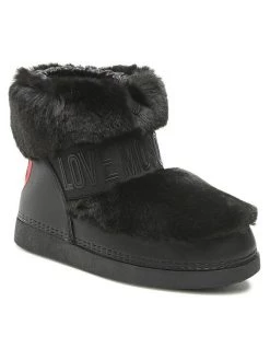 LOVE MOSCHINO Γυναίκες Μπότες Χιονιού JA24432G0FIT2000 Μαύρο Μαύρο