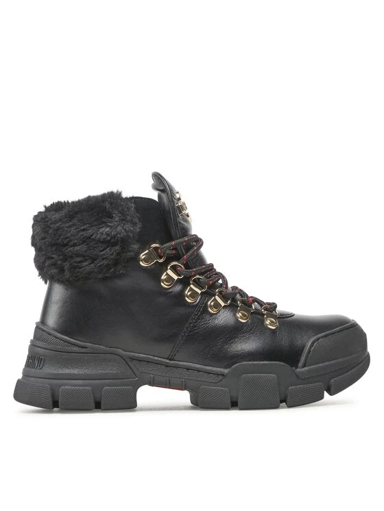 LOVE MOSCHINO Γυναίκες Μποτάκια JA15884G0FIA500A Μαύρο Μαύρο 2 LOVE MOSCHINO Γυναίκες Μποτάκια JA15884G0FIA500A Μαύρο Μαύρο - Image 2