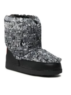 LOVE MOSCHINO Γυναίκες Μπότες Χιονιού JA24402G0FIT0000 Μαύρο Μαύρο
