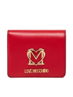 LOVE MOSCHINO Γυναίκες Πορτοφόλια Μικρό Πορτοφόλι Γυναικείο JC5700PP0FKQ0500 Κόκκινο Κόκκινο