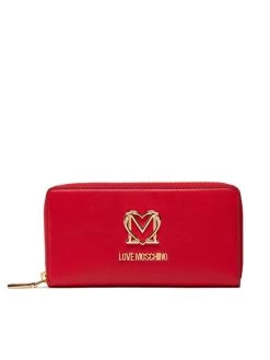 LOVE MOSCHINO Γυναίκες Πορτοφόλια Μεγάλο Πορτοφόλι Γυναικείο JC5699PP0FKQ0500 Κόκκινο Κόκκινο