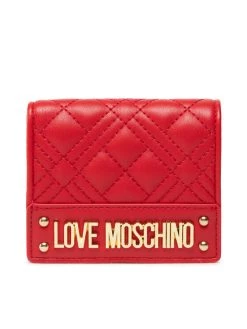 LOVE MOSCHINO Γυναίκες Πορτοφόλια Μικρό Πορτοφόλι Γυναικείο JC5601PP0FLA0500 Κόκκινο Κόκκινο