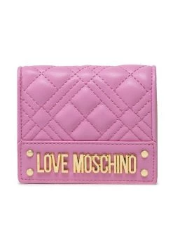 LOVE MOSCHINO Γυναίκες Πορτοφόλια Μικρό Πορτοφόλι Γυναικείο JC5601PP0FLA0651 Ροζ Ροζ