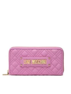 LOVE MOSCHINO Γυναίκες Πορτοφόλια Μεγάλο Πορτοφόλι Γυναικείο JC5600PP0FLA0651 Ροζ Ροζ