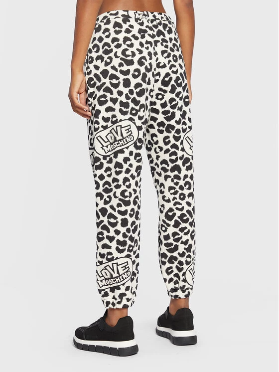 LOVE MOSCHINO Γυναίκες Παντελόνια Φόρμας Παντελόνι φόρμας W160700M 4408 Μπεζ Regular Fit Μπεζ 3 LOVE MOSCHINO Γυναίκες Παντελόνια Φόρμας Παντελόνι φόρμας W160700M 4408 Μπεζ Regular Fit Μπεζ - Image 3
