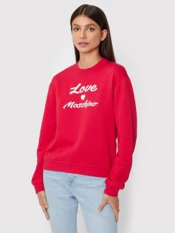 LOVE MOSCHINO Γυναίκες Μπλούζες Μπλούζα W630652M 4055 Κόκκινο Regular Fit Κόκκινο