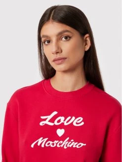 LOVE MOSCHINO Γυναίκες Μπλούζες Μπλούζα W630652M 4055 Κόκκινο Regular Fit Κόκκινο -LOVE MOSCHINO Κατάστημα unnamed file 799