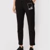 LOVE MOSCHINO Γυναίκες Παντελόνια Φόρμας Παντελόνι φόρμας W155607E 2374 Μαύρο Regular Fit Μαύρο