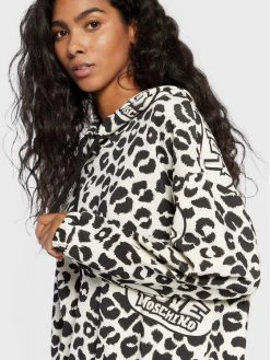 LOVE MOSCHINO Γυναίκες Μπλούζες Μπλούζα W647700M 4408 Μπεζ Regular Fit Μπεζ -LOVE MOSCHINO Κατάστημα unnamed file 844