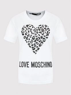 LOVE MOSCHINO Γυναίκες T-shirts T-Shirt W4H0627M 3876 Λευκό Regular Fit Λευκό 9 LOVE MOSCHINO Γυναίκες T-shirts T-Shirt W4H0627M 3876 Λευκό Regular Fit Λευκό -LOVE MOSCHINO Κατάστημα unnamed file 890