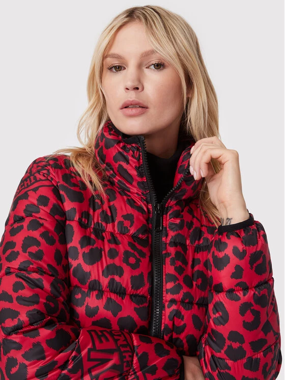 LOVE MOSCHINO Γυναίκες Χειμωνιάτικα Μπουφάν Μπουφάν πουπουλένιο WK49000T 359A Κόκκινο Regular Fit Κόκκινο 3 LOVE MOSCHINO Γυναίκες Χειμωνιάτικα Μπουφάν Μπουφάν πουπουλένιο WK49000T 359A Κόκκινο Regular Fit Κόκκινο - Image 3