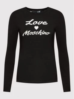 LOVE MOSCHINO Γυναίκες Μπλουζάκια Μπλουζάκι W4G5231E 1951 Μαύρο Slim Fit Μαύρο -LOVE MOSCHINO Κατάστημα unnamed file 925
