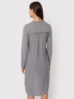 LOVE MOSCHINO Γυναίκες Πλεκτά Φορέματα Φόρεμα υφασμάτινο WSE1411X 1148 Γκρι Relaxed Fit Γκρι -LOVE MOSCHINO Κατάστημα unnamed file 933