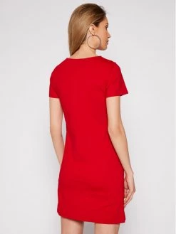 LOVE MOSCHINO Γυναίκες Καθημερινά Φορέματα Φόρεμα καθημερινό W592913M 3876 Κόκκινο Regular Fit Κόκκινο -LOVE MOSCHINO Κατάστημα unnamed file 944