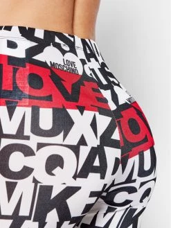 LOVE MOSCHINO Γυναίκες Κολάν W157900E 2332 Λευκό Slim Fit Λευκό -LOVE MOSCHINO Κατάστημα unnamed file 960