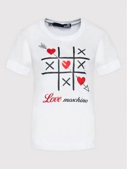 LOVE MOSCHINO Γυναίκες T-shirts T-Shirt W4F153JM 3876 Λευκό Regular Fit Λευκό 9 LOVE MOSCHINO Γυναίκες T-shirts T-Shirt W4F153JM 3876 Λευκό Regular Fit Λευκό -LOVE MOSCHINO Κατάστημα unnamed file 981