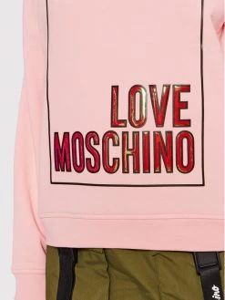 LOVE MOSCHINO Γυναίκες Μπλούζες Μπλούζα W630648M 4266 Ροζ Regular Fit Ροζ -LOVE MOSCHINO Κατάστημα unnamed file 985