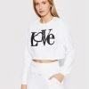 LOVE MOSCHINO Γυναίκες Μπλούζες Μπλούζα W646101M 4266 Λευκό Regular Fit Λευκό