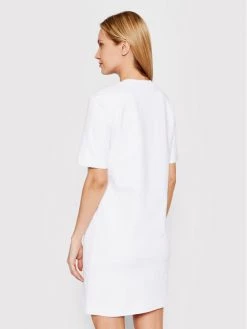 LOVE MOSCHINO Γυναίκες Καθημερινά Φορέματα Φόρεμα καθημερινό W5A0225E 2246 Λευκό Regular Fit Λευκό -LOVE MOSCHINO Κατάστημα unnamed file 994